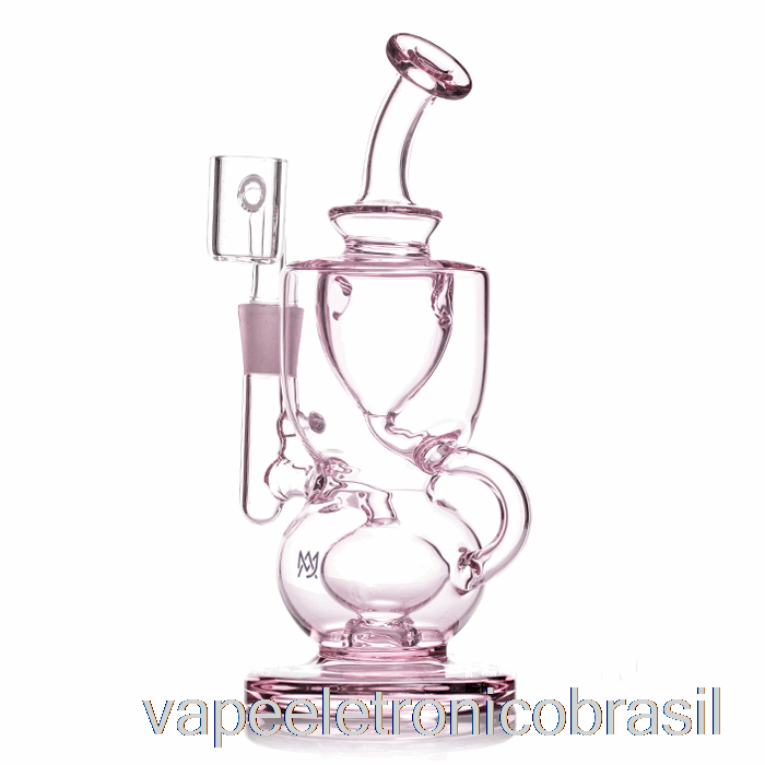 Vape Recarregável Mj Arsenal Titan Mini Dab Rig Rosa Jacarandá